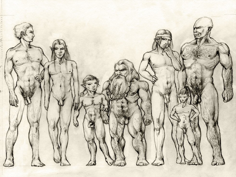 Core Races: males by Annemie Thijs